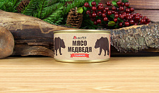 Превью Тушеное мясо медведя (тушенка из медвежатины)
