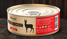 Превью Тушеное мясо косули (тушенка из косулятины)
