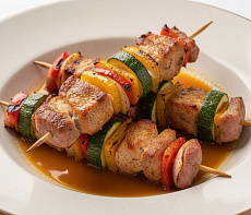 Шашлычки из мясного ассорти косули