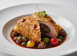 Рулет из оленьего фарша