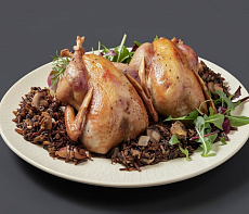 Фазан фаршированный диким рисом