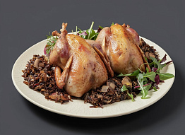 Фазан фаршированный диким рисом