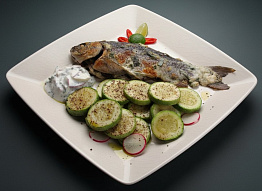 Ряпушка, фаршированная картофельным пюре