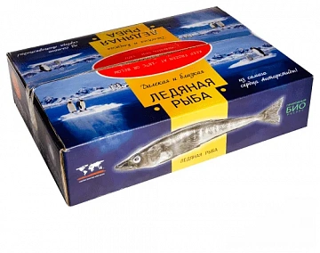 Фото Ледяная рыба 0,250-0,6кг( коробка 5 кг)