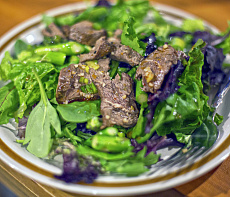 Салат из лося по-азиатски