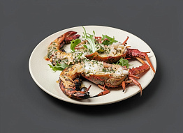 Лобстер на гриле