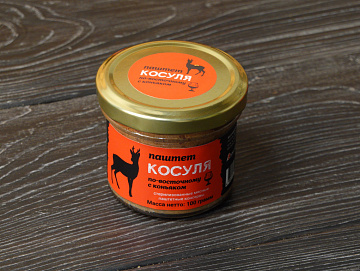 Фото Паштет из мяса косули по-восточному с коньяком 100г