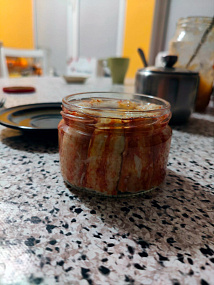 Краб камчатский (250 г), стеклянная банка