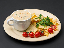 Олень в остром сливочно-сырном соусе