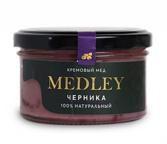 Крем-мед с Черникой
