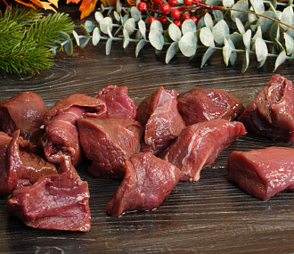 Гуляш из пятнистого оленя