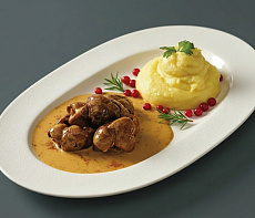 Почки кабана в горчице