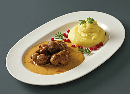 Почки кабана в горчице