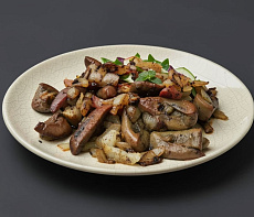 Почки косули по-русски со сметаной