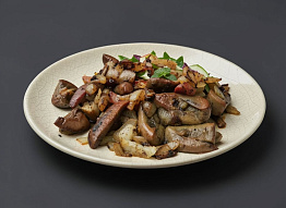 Почки косули по-русски со сметаной