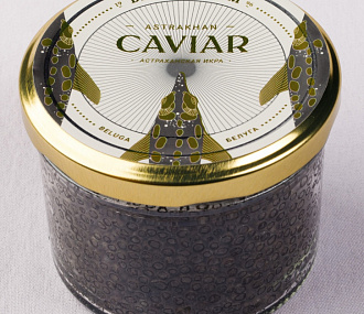 Икра белуги дойная (стеклянная банка) 200 г