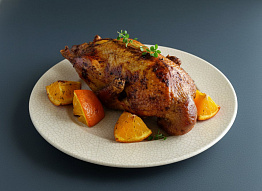 Утка, приготовленная в микроволновке