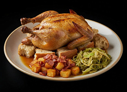 Вальдшнеп на гренке