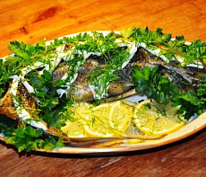 Фаршированная стерлядка