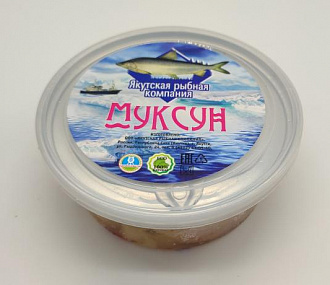 Муксун филе слабосоленая  в масле