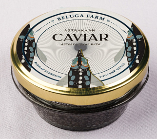 Икра осетра дойная (стеклянная банка) 100 г