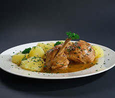 Тушеный заяц