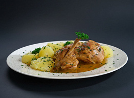 Тушеный заяц