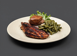 Кета в пикантной приправе