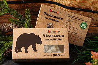 Пельмени из медведя 500 г