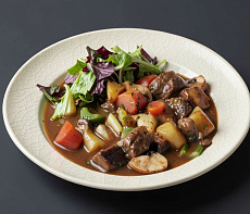 Густой суп из мяса марала