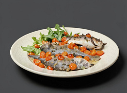 Дорадо в имбирно-мятном маринаде