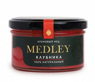 Крем-мед с Клубникой