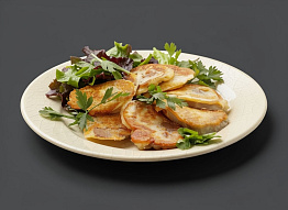 Язык оленя в сырном кляре