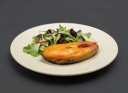 Стейки чавычи по-советски