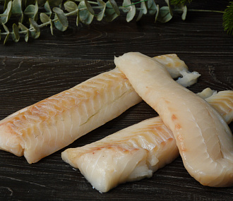 Трески филе порционное Лойн 200-400(без кожи, без кости)