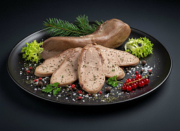 Отварной язык лося