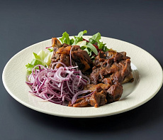 Барсук тушено-жареный