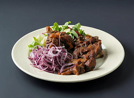 Барсук тушено-жареный