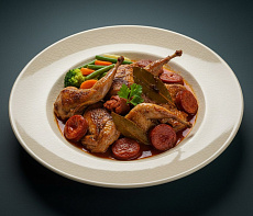 Тетерев по-итальянски с чоризо