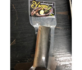 Балтийский Угорь горячего копчения 200-500 гр в в/у (кусок)