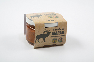 Паштет из мяса марала с белыми грибами Фото Паштет из мяса марала с белыми грибами