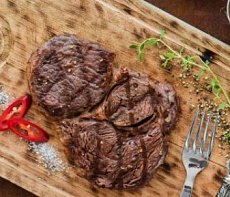 Ковбойский стейк рибай из марала