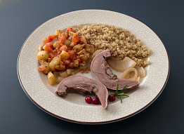 Язык кабана в сидре по-немецки