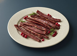 Пряные джерки из лося