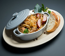 Куропатка с капустой по-боярски