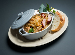 Куропатка с капустой по-боярски