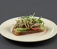 Гренки с медвежьим языком