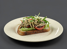 Гренки с медвежьим языком