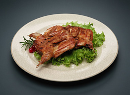 Перепелки на гриле