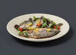 Голец запечённый в кефире